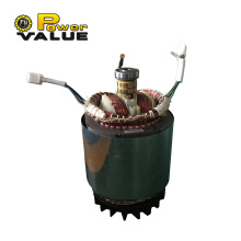 Valor de potencia Generador de bobina de cobre Utilice 5KVA Alternador de generador de RPM bajo